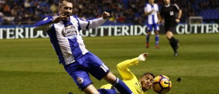 Deportivo La Coruna, cu Florin Andone titular, a terminat la egalitate cu Villarreal, scor 0-0